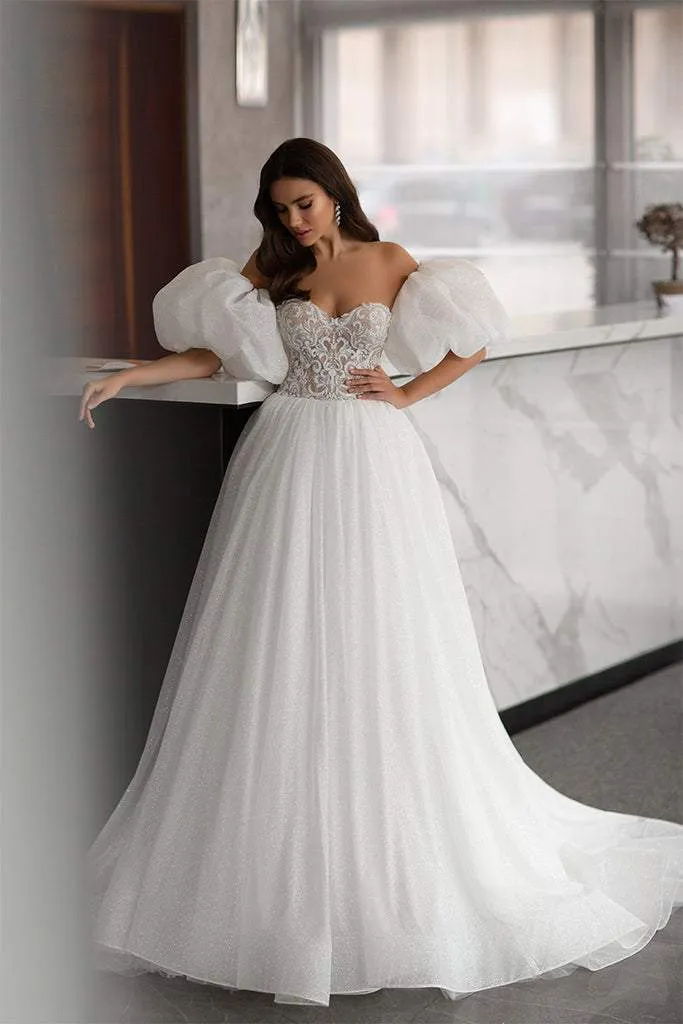 Flimsy White Wedding Dress