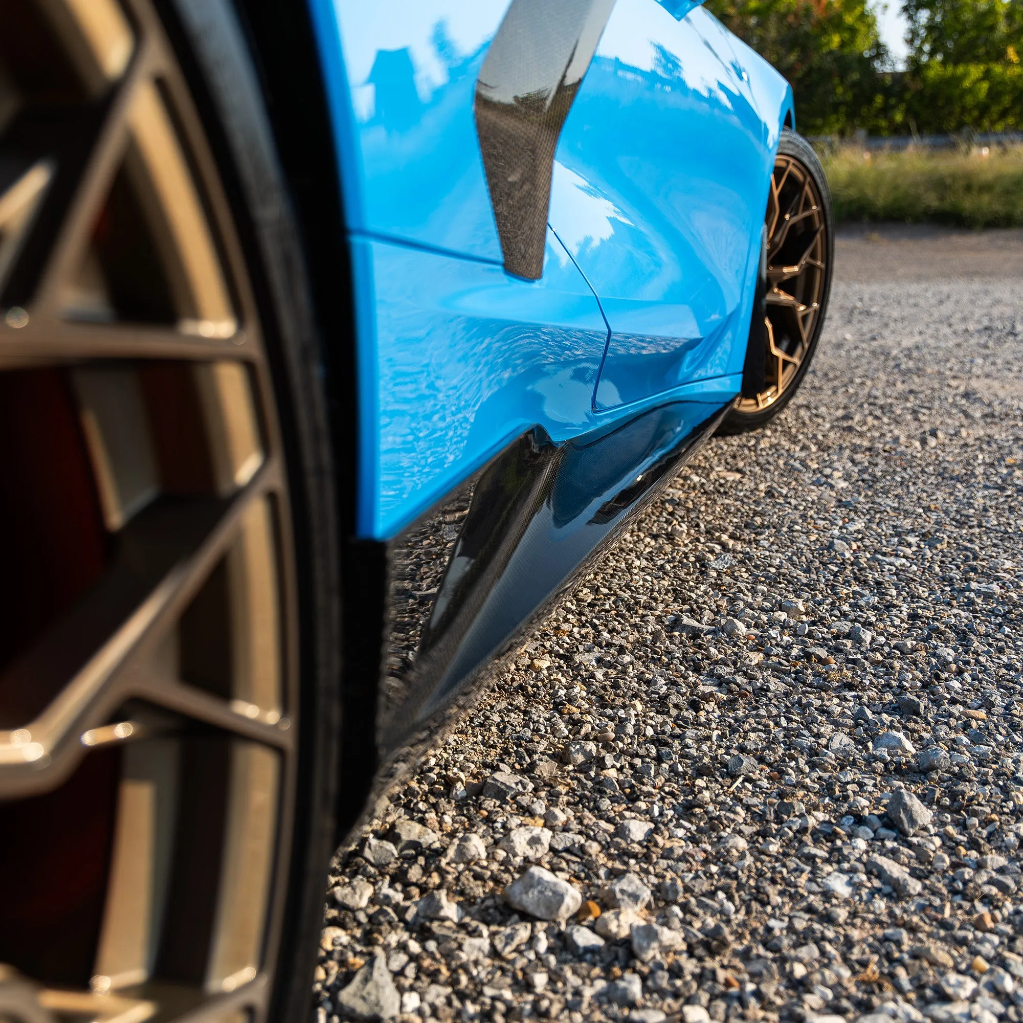 GT Side Skirts | Carbon Fiber | Corvette C8