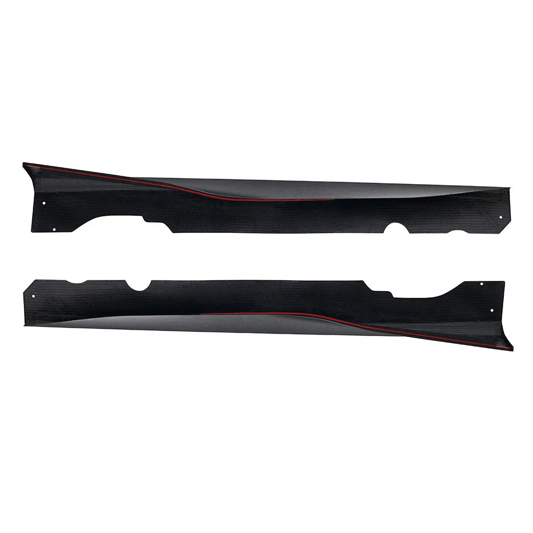 GT Side Skirts | Carbon Fiber | Corvette C8