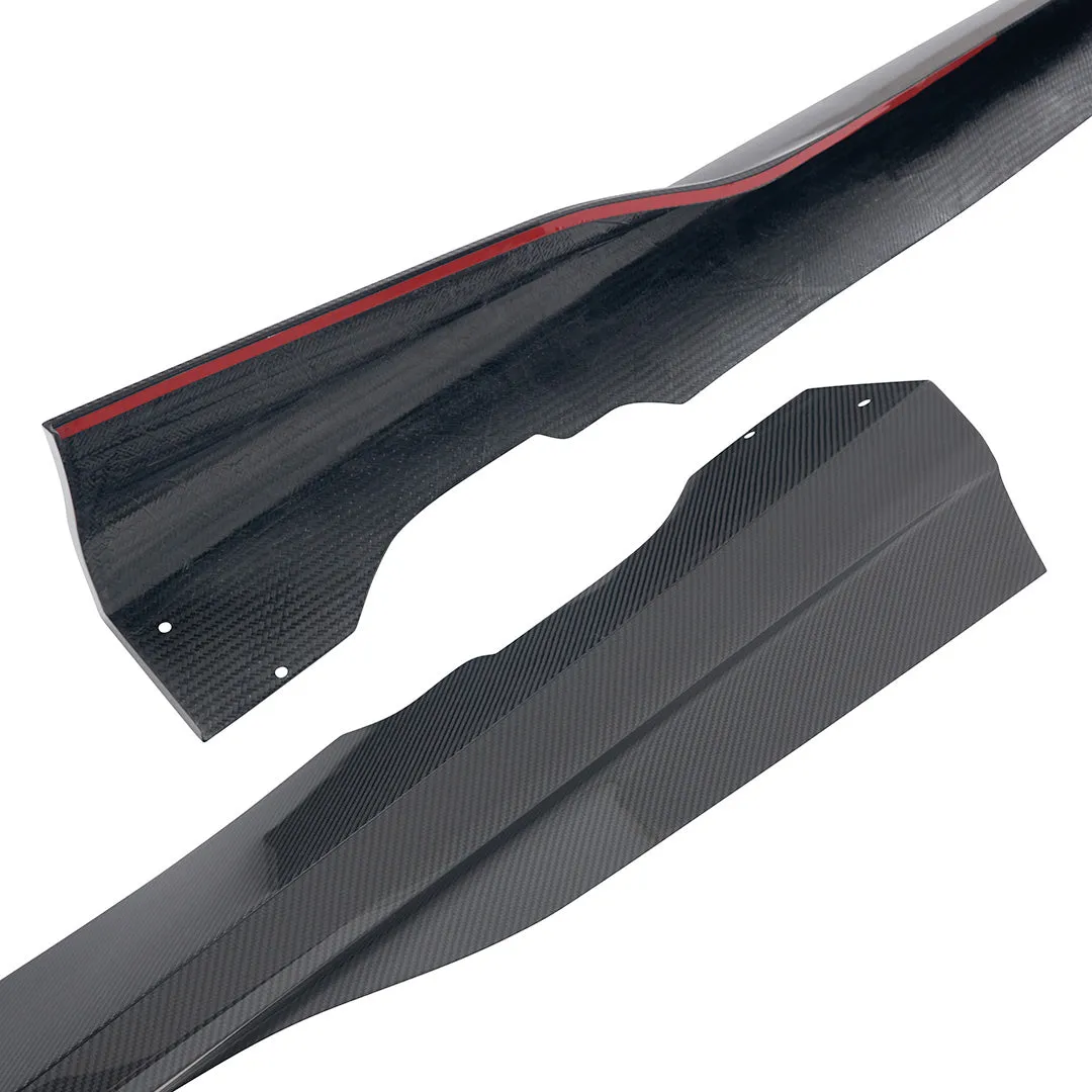 GT Side Skirts | Carbon Fiber | Corvette C8