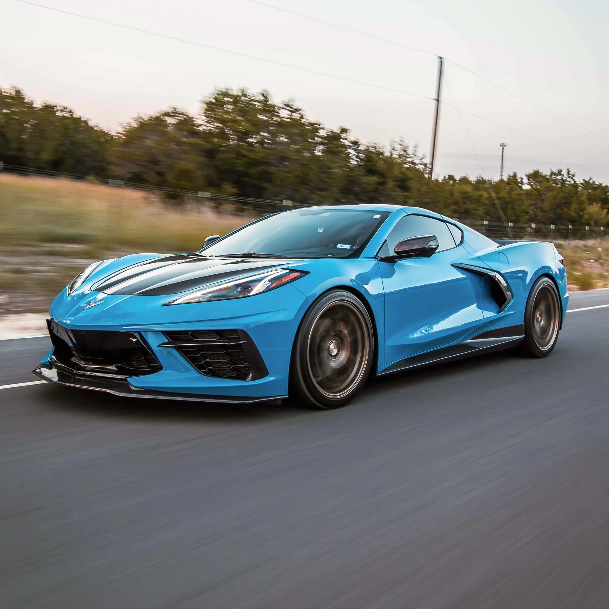 GT Side Skirts | Carbon Fiber | Corvette C8