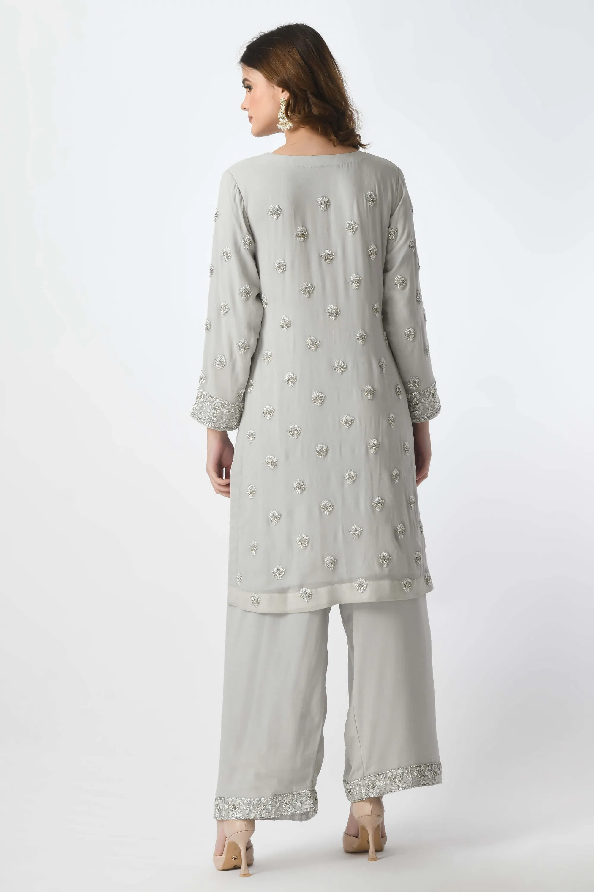 Kameez Plazo Dupatta