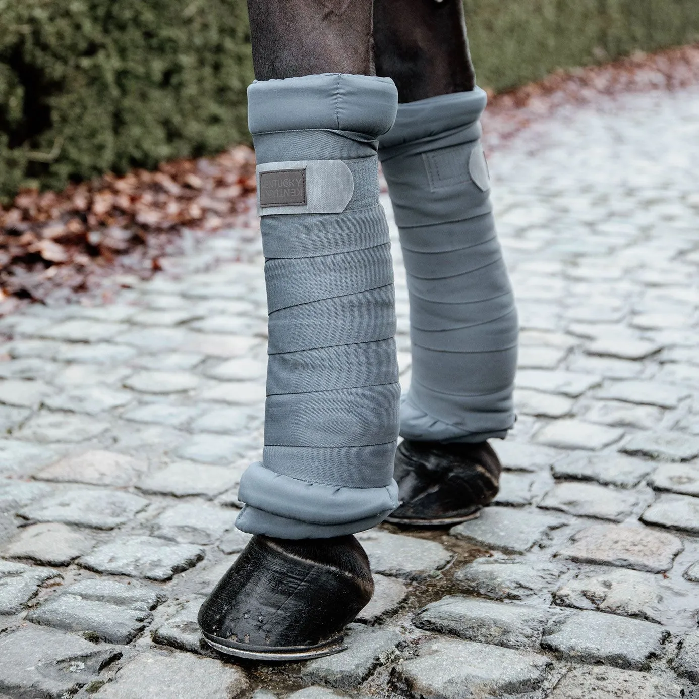 Kentucky Horsewear Repellent Stable Bandages - Grey