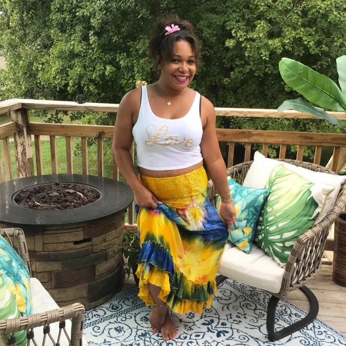 Morning Skies Convertible Salsarita Dress/Skirt