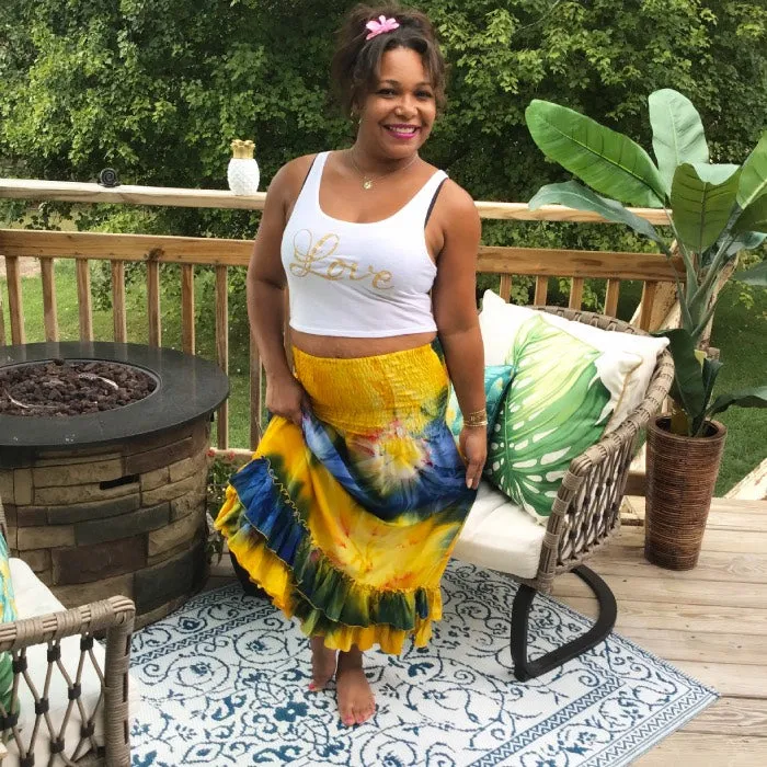 Morning Skies Convertible Salsarita Dress/Skirt