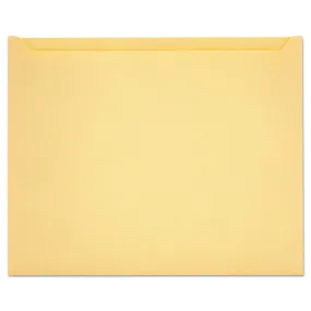 Paper File Jackets, Letter Size, Buff, 100/box