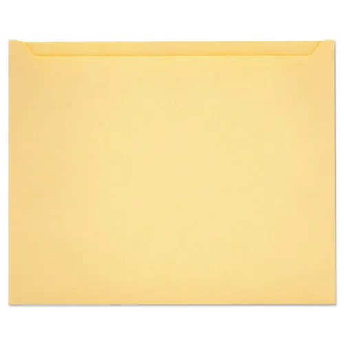 Paper File Jackets, Letter Size, Buff, 100/box