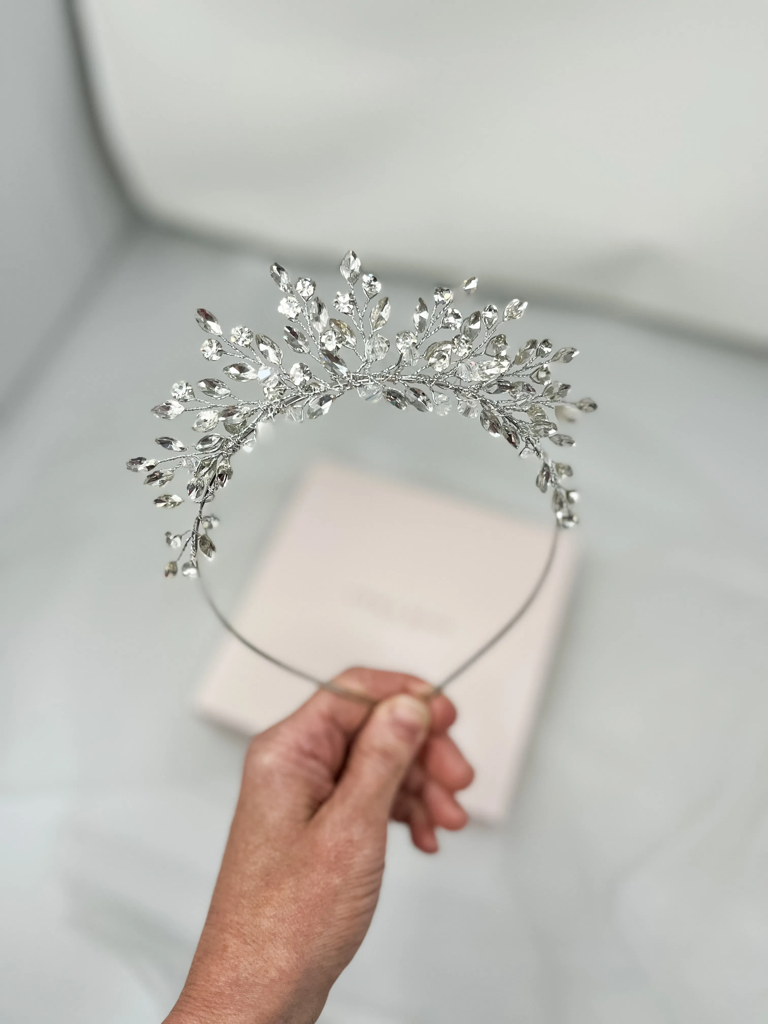 Small Sparkly Bridal Tiara