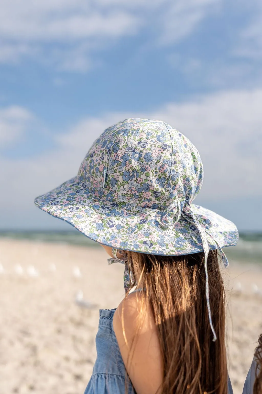 Sophia Wide Brim Reversible Sunhat