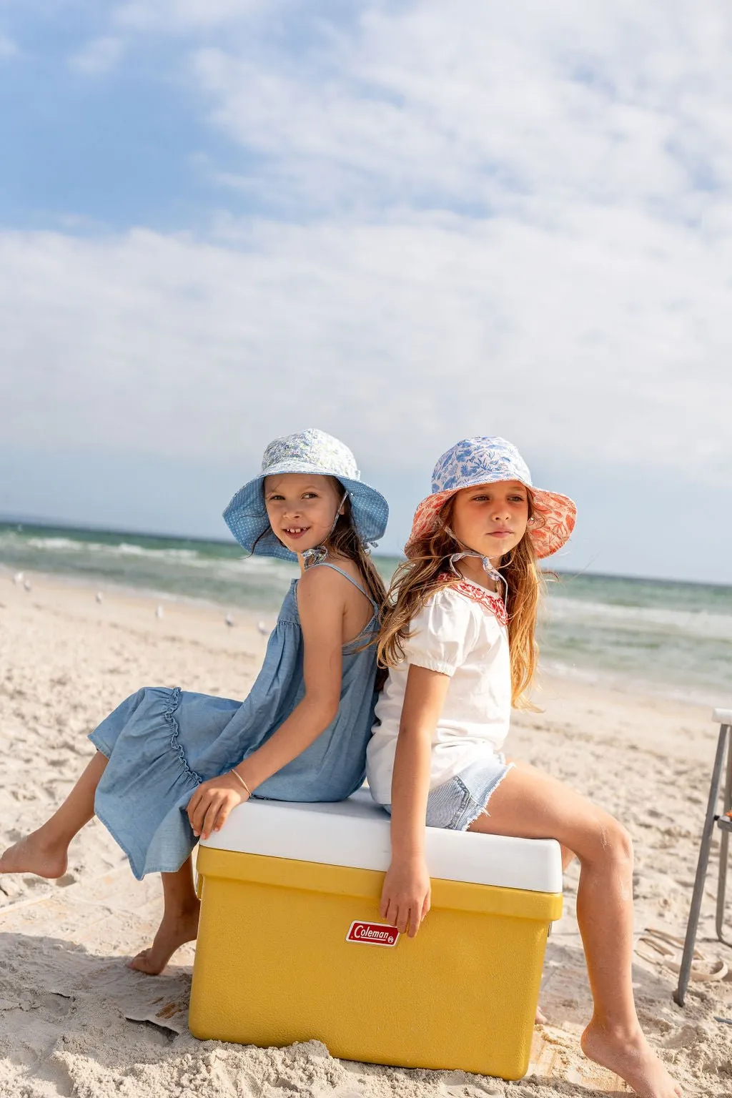 Sophia Wide Brim Reversible Sunhat