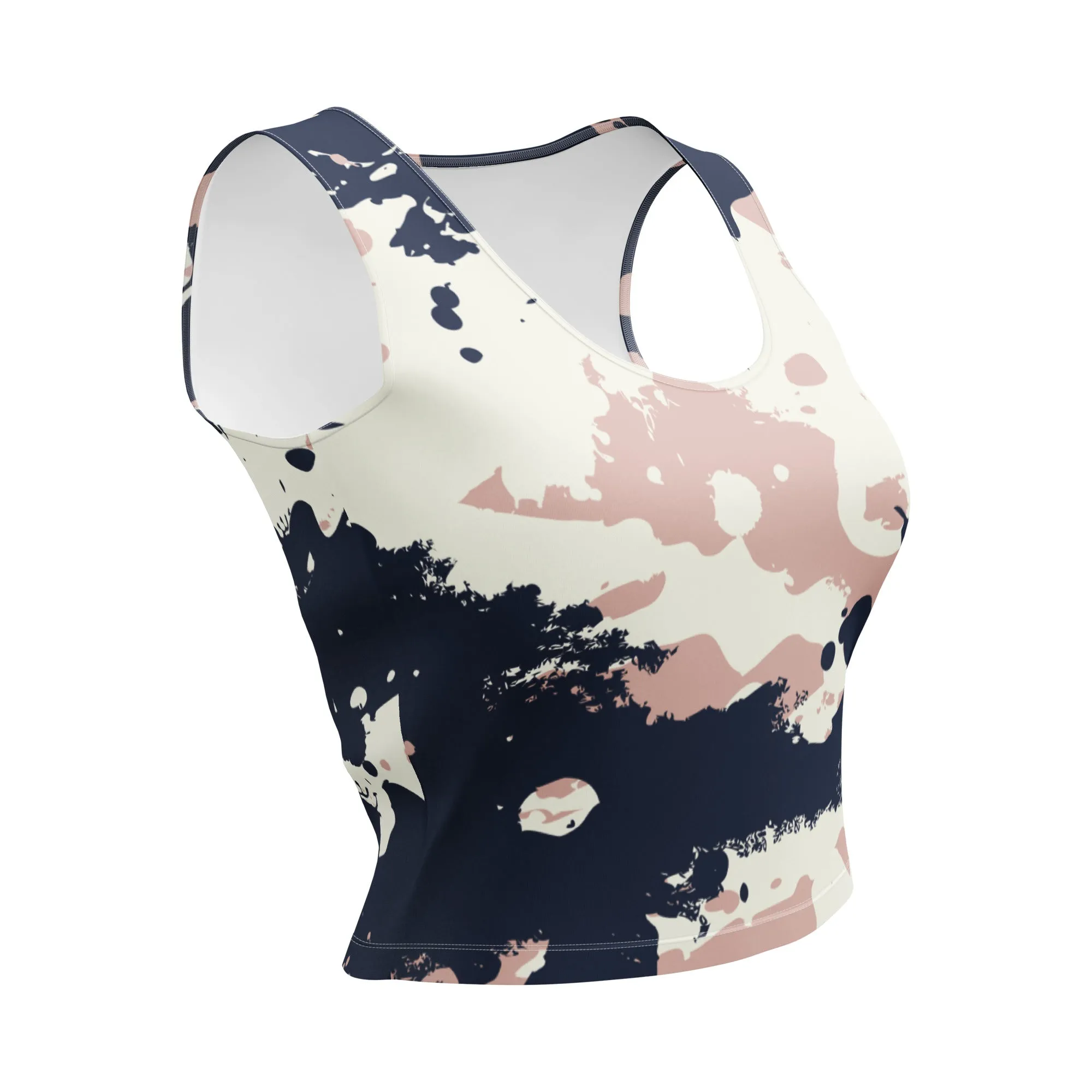 Splattered Crop Top