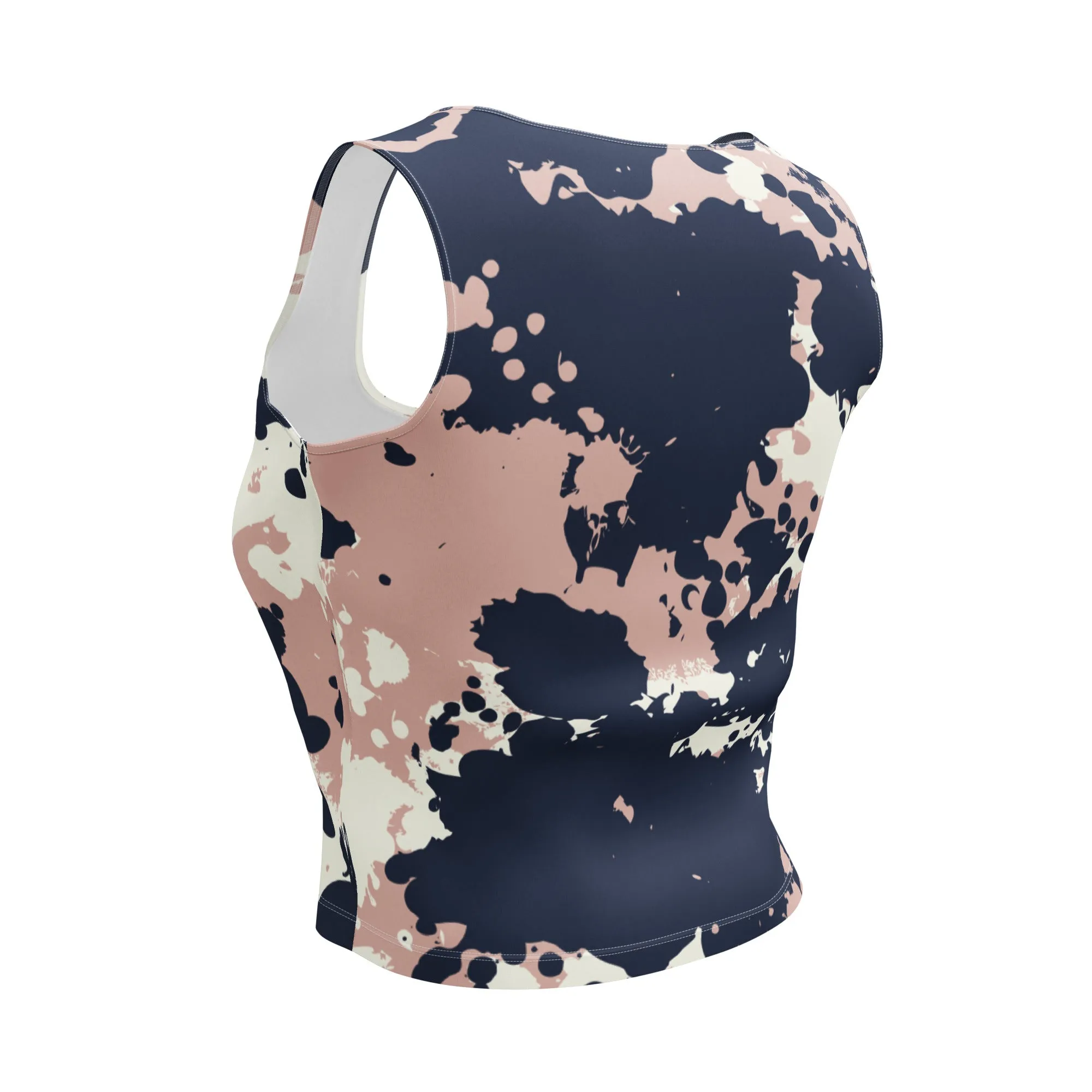 Splattered Crop Top